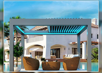 Pergola bioclimatique